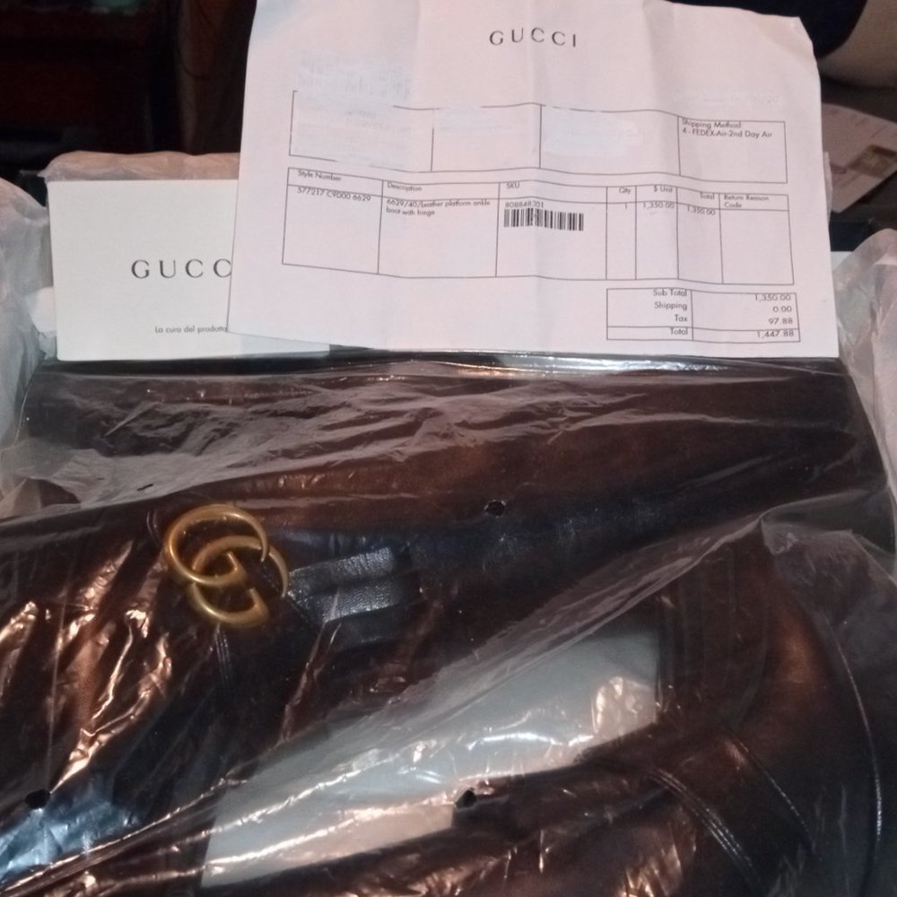 Gucci Mid Rise Boots - Picture 6 of 10